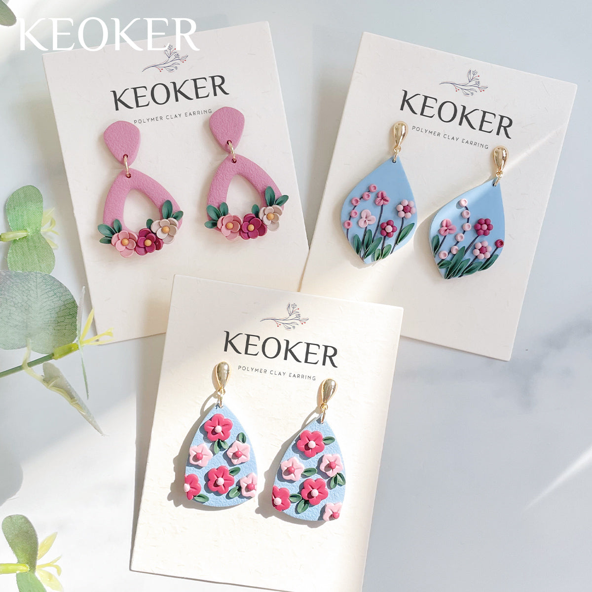 KEOKER 4 Sizes Polymer Clay Bead Roller