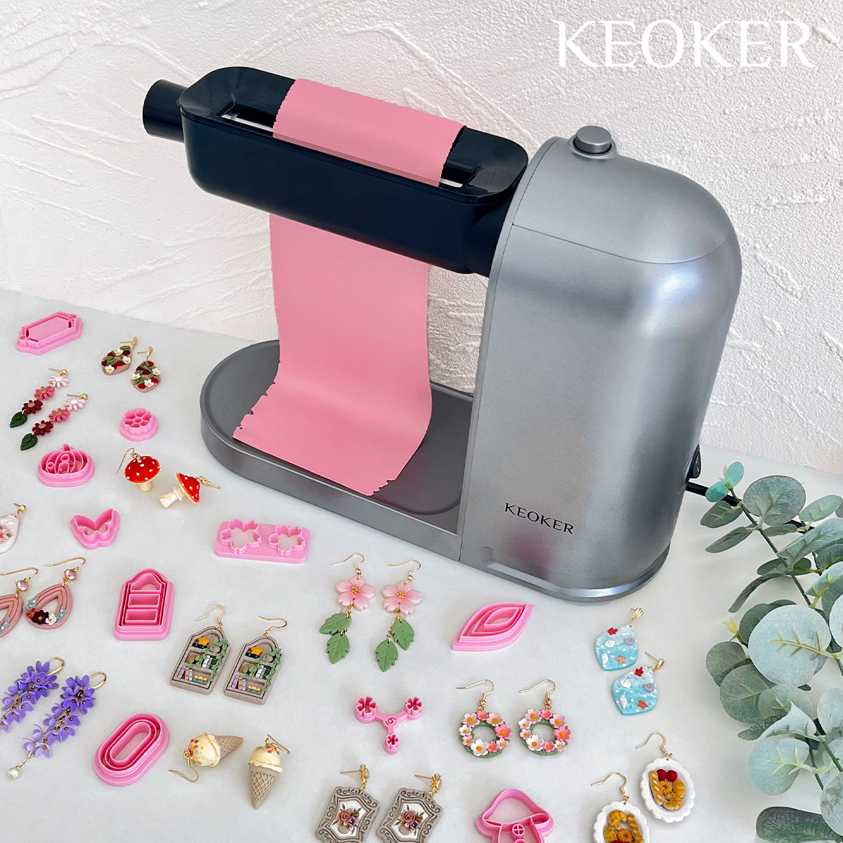 KEOKER Electric Polymer Clay Press Machine