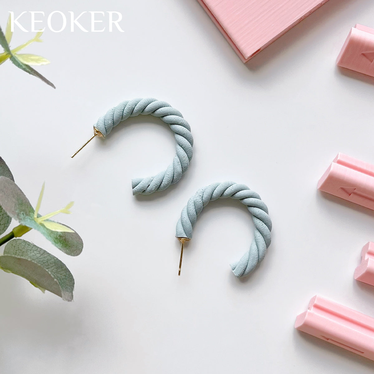 KEOKER clay tube hoop roller guide