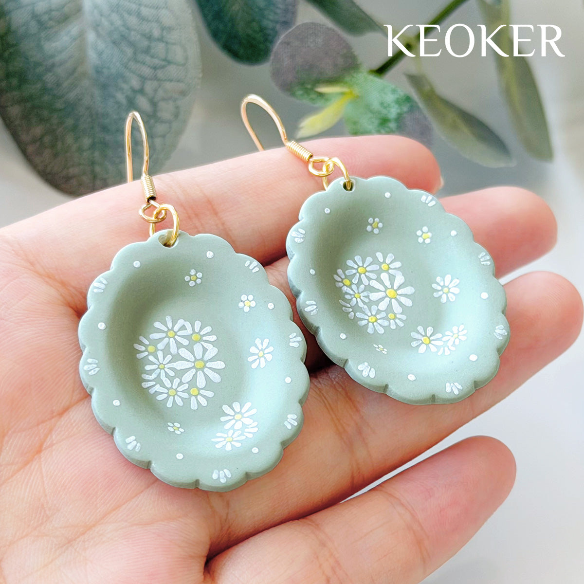 KEOKER Scalloped Edge Plate Clay Cutters and Clay Molds