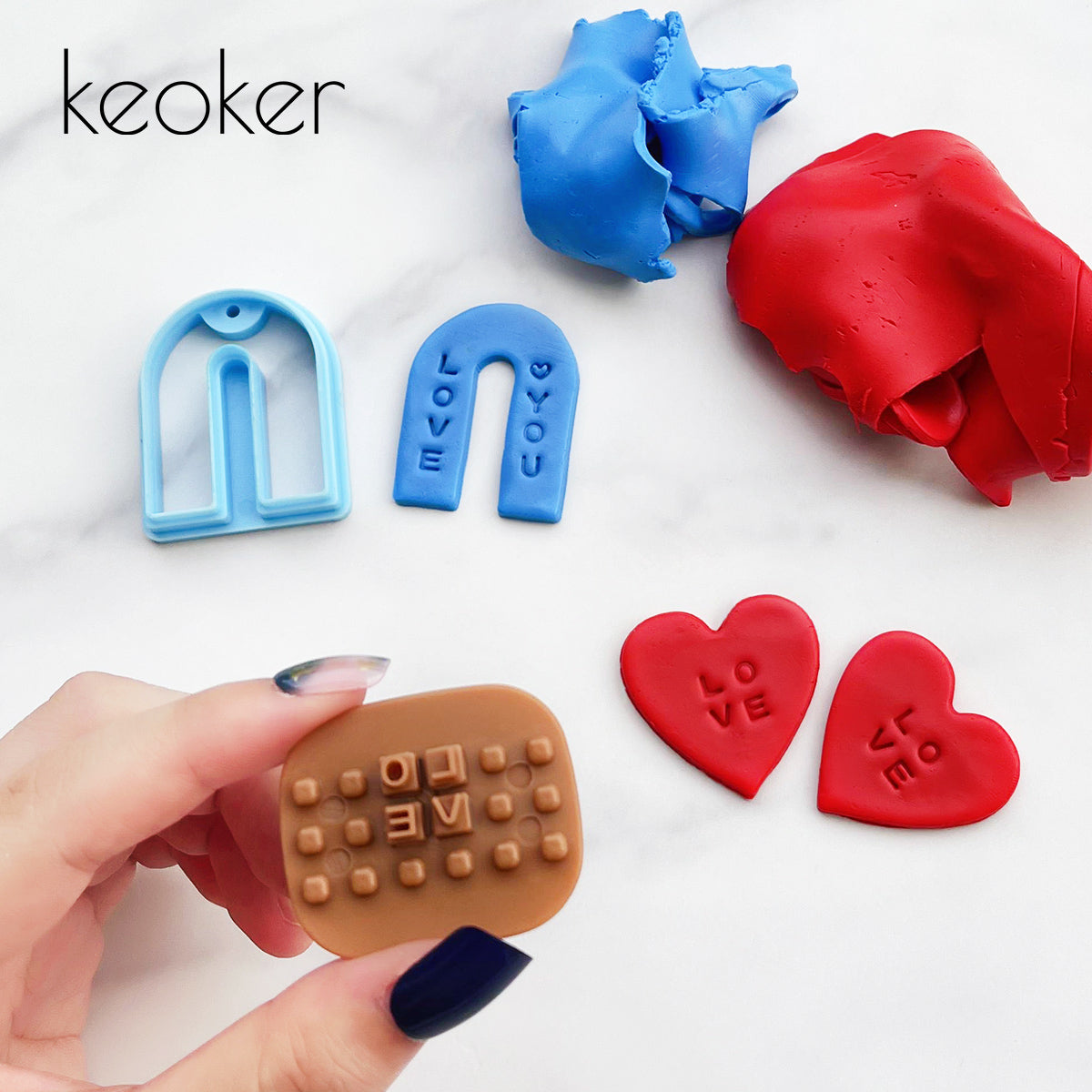 Wholesale CRASPIRE Keoker Letter Stamps for Clay Polymer Clay Cutters Set  Clay Earring Cutters Letters Brown Alphabet Number Clay Cutters Set for  Clay Biscuit Pastry Baking Fondant Cake 